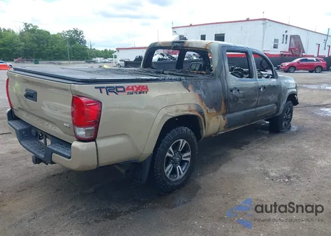 2016 Toyota Tacoma Trd Sport из США, поврежденный, VIN 5TFDZ5BN0GX011336